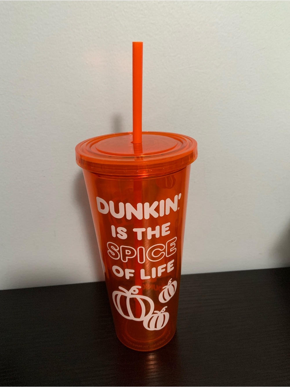 2024 Dunkin’ Fall 24oz. Tumbler with Straw